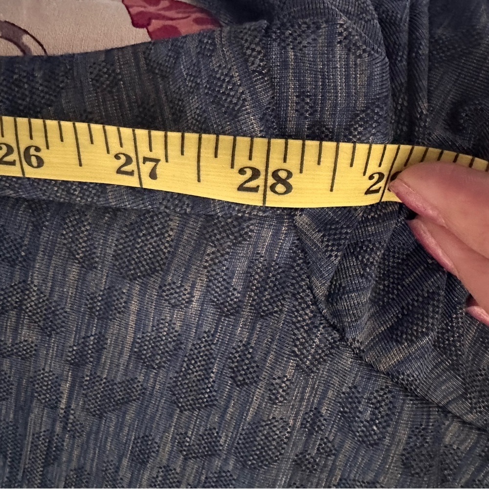 Talbots Blue Leggings with High Waist and Seamless Design, X - Picture 6 of 9